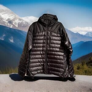 NWT Outdoor Research Helium Down Jacket Men's Black  Size XXL